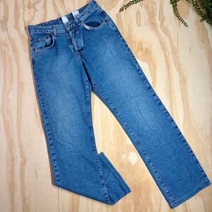 Lucky Brand dungarees button fly size 26 American made Y2K